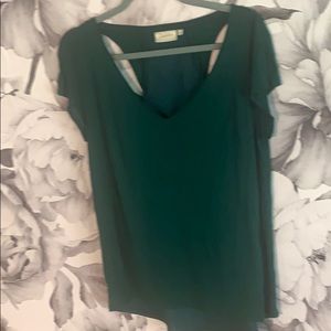 Urban Outfitters solid tee with back cutouts